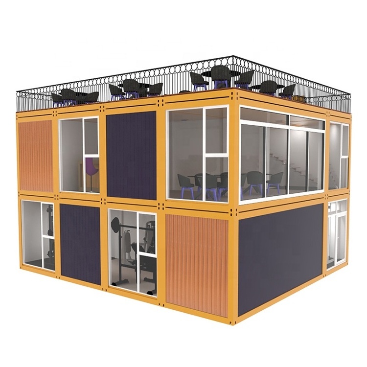 luxury Container small house modular portable living prefabricated cheap house foldable store office container