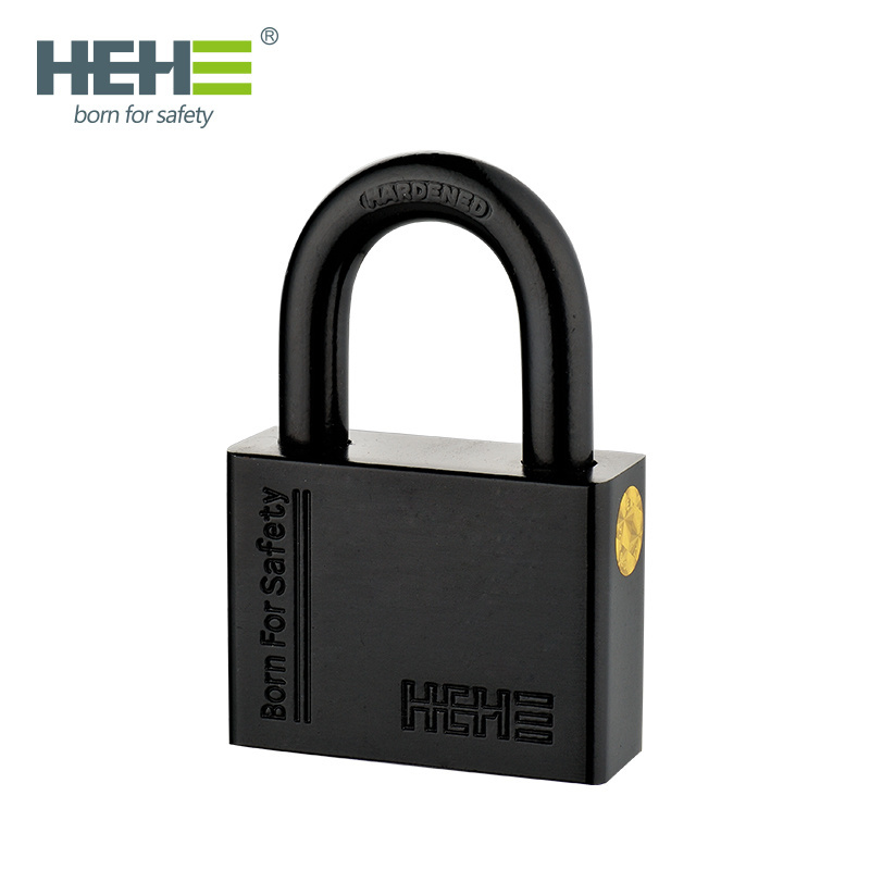 Armored Iron Body Heavy Duty Padlock 4 Keys Included Full Iron Desk Drawer Lock