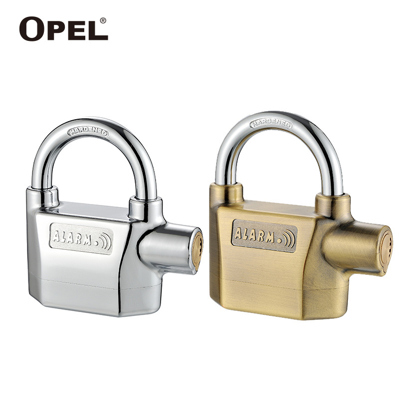 OPEL Hot Selling Horizontal Bar Padlock Alarm Lock Bulk Padlocks With Great Price