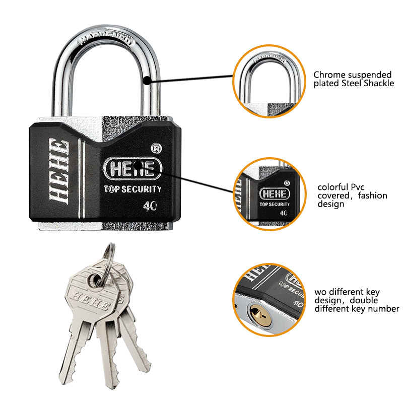 Heavy Duty Iorn Padlock Combination Lock Gym Locks With Low Price