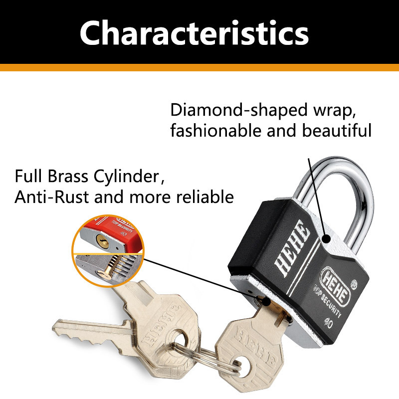 Heavy Duty Iorn Padlock Combination Lock Gym Locks With Low Price