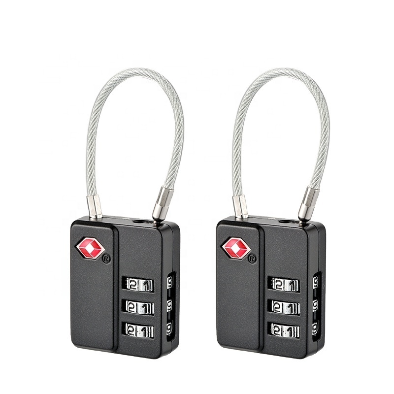 Tsa Approved 4 Letter Number Combinations Change Digital Lock Padlock With Low Price