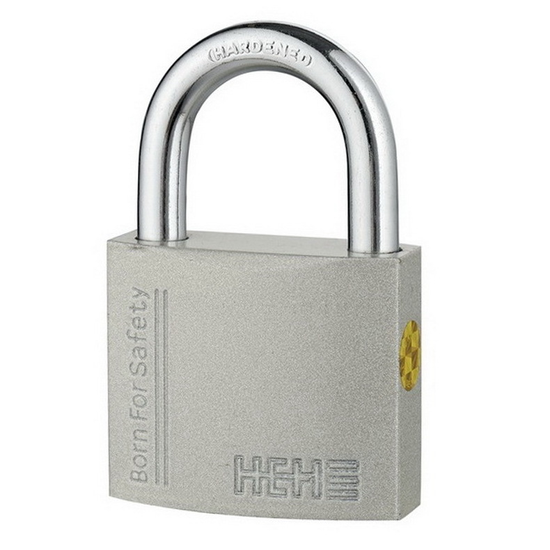 (TH)Top Security Sliver Paint Iron Master Lock Padlock