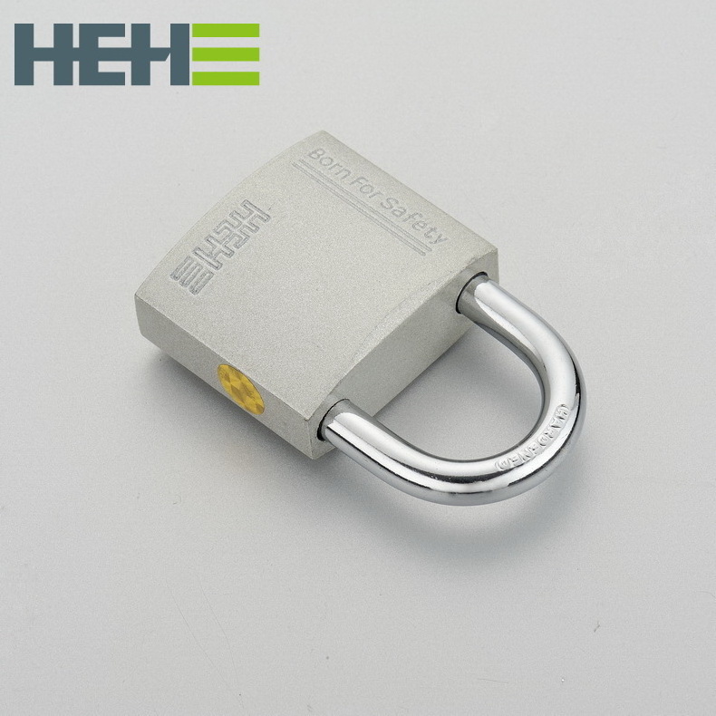 (TH)Top Security Sliver Paint Iron Master Lock Padlock