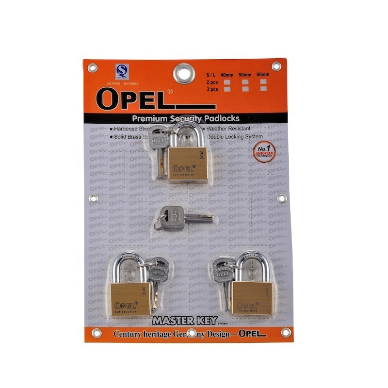 Master Key System Brass Padlock Set With Best Quality Lock