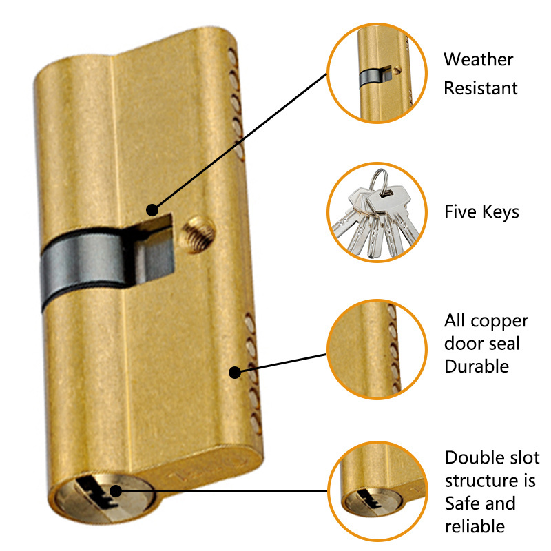 high quality Euro pin door cylinder lock