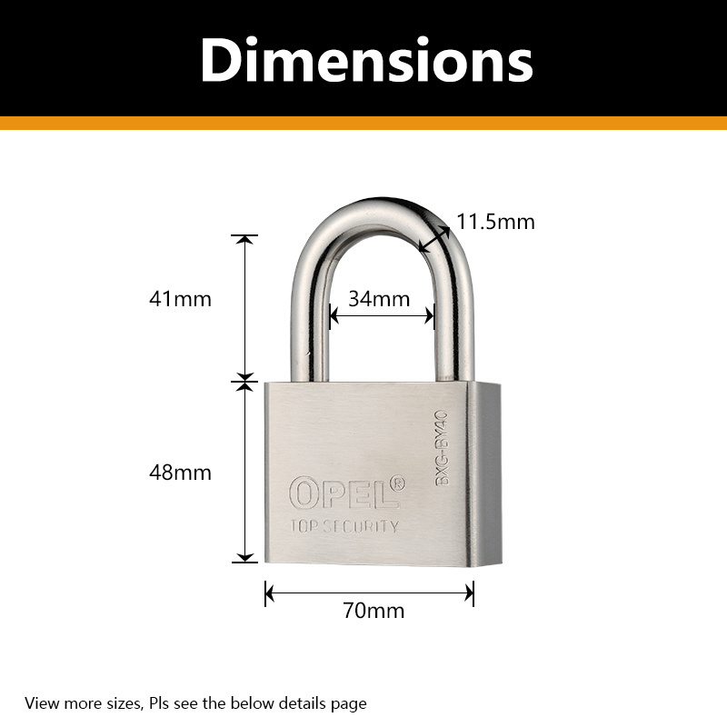 Small 304 Stainless Steel Keyed Alike Industrial Door Window Locks