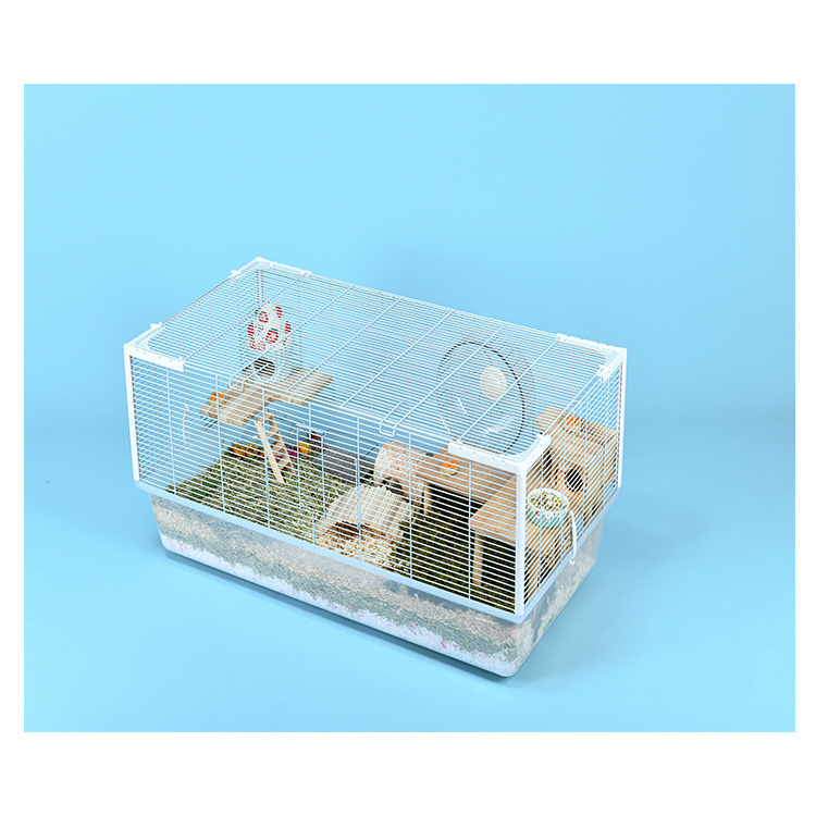 Factory Customized High Quality Hamster Cage Transparent Apartment Cage Reducing Odor Accumulation And Barrier-Free Interaction