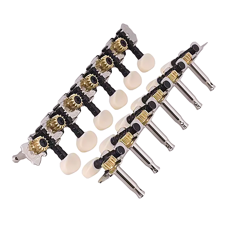 Hot Sale 6L+ 6R 12 Strings Acoustic Guitar Tuning Pegs Mandolin Machine Head with Single Hole