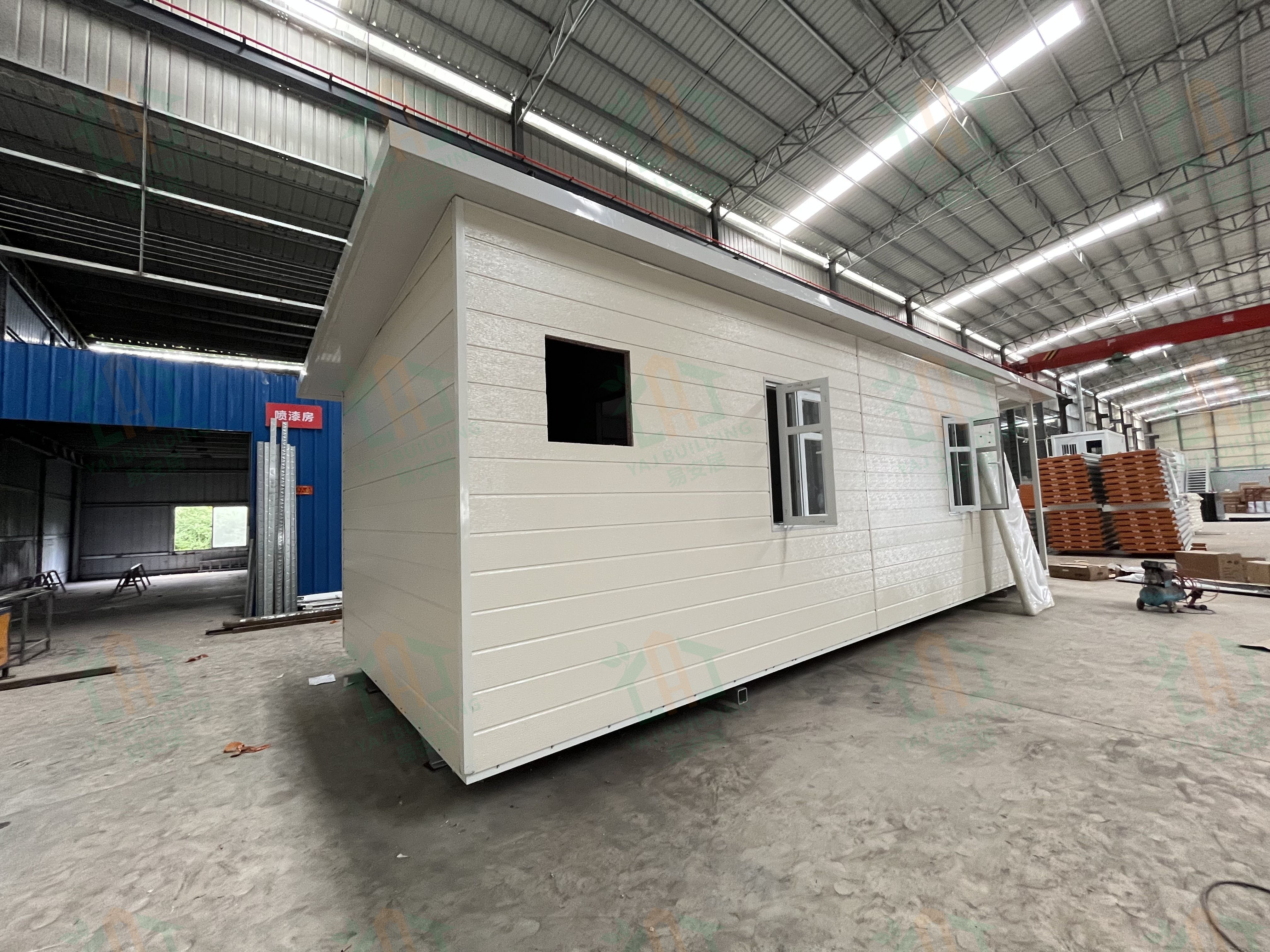 Factory Custom Modern Fast Build Small House Waterproof Transportable Tiny Homes & Cabins Pre-built Homes Affordable Housing