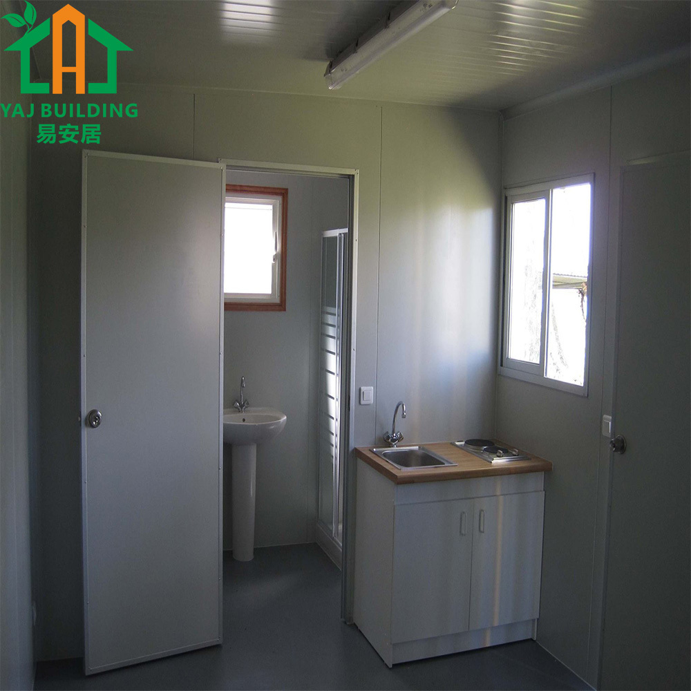 Factory Customized prefbr hous cabin prefabricated tiny shop bedroom and living room container mobil house luxury container