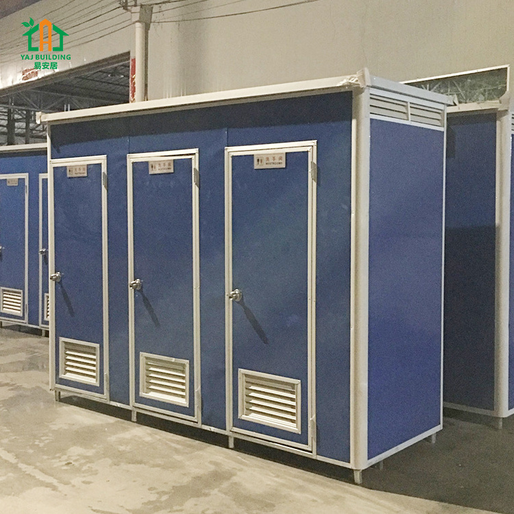 Factory custom Easy build environment-friendly Business Sale Mobile Portable Toilets Prefab Ablution mobile toilets