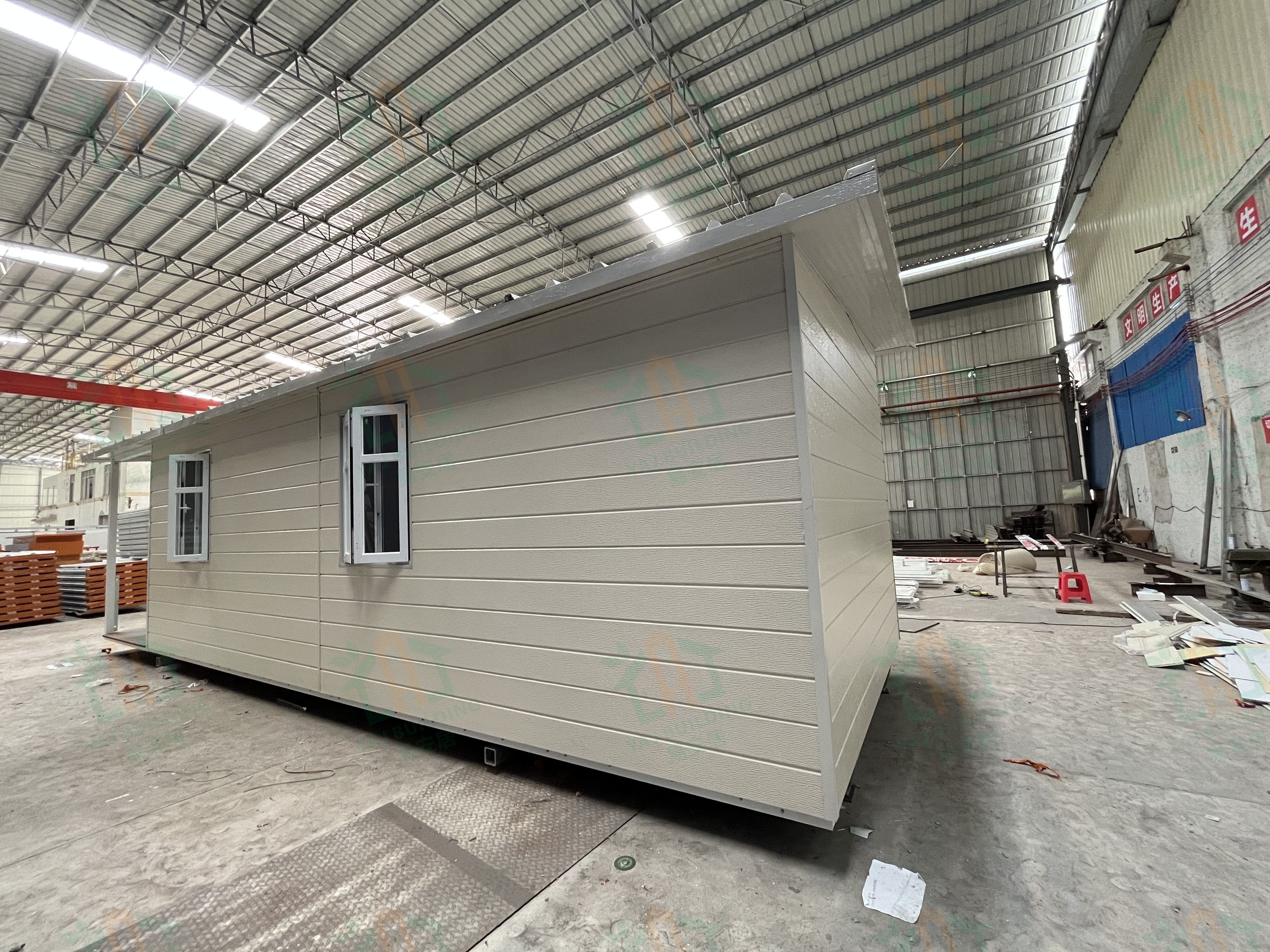 Factory Custom Modern Fast Build Small House Waterproof Transportable Tiny Homes & Cabins Pre-built Homes Affordable Housing