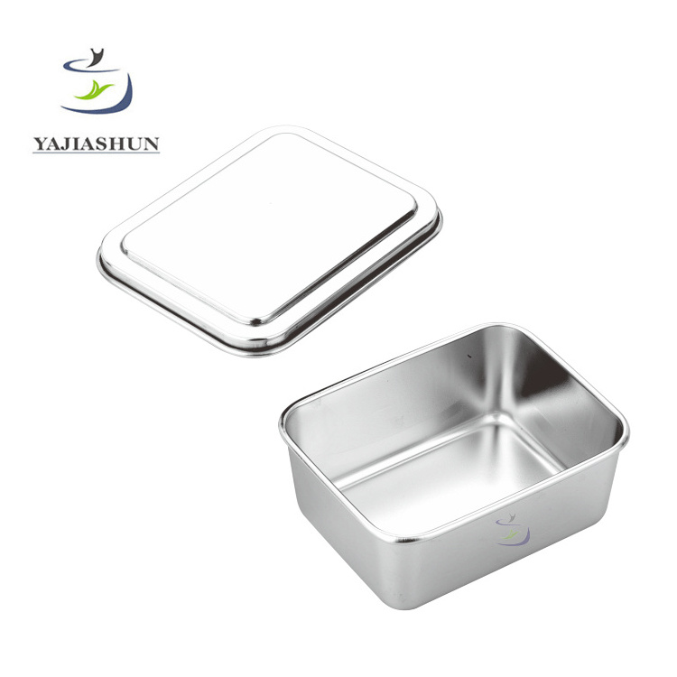 Japanese style kitchen canister stainless steel condiment storage containers seasoning spice box