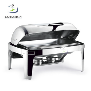 Stainless Steel 201Material And Restaurant Serving Chafing Dish Usage Economy Hot Sell Used Chafing Dish