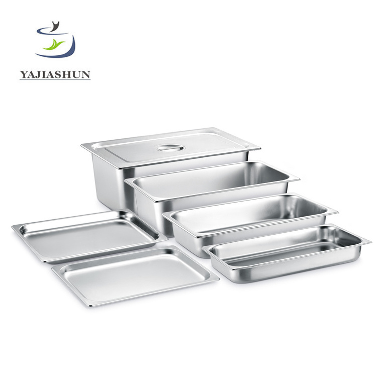 Hotel Catering Equipment American Style Stainless Steel 1/3 GN Pan Food Pans Stainless Steel Ice Cream Container