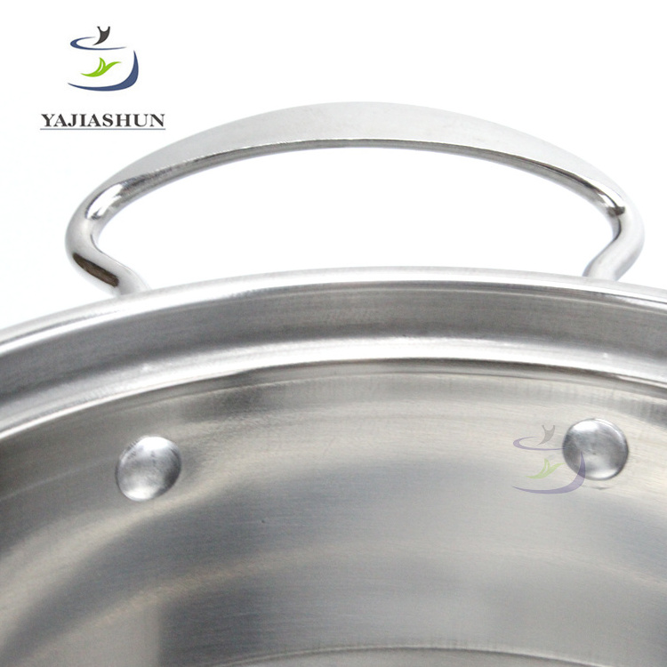 Cheaper Stainless Steel Casserole & Sauce Pan Kitchen Stock Pots With  Stainless Steel Lid And Steamer