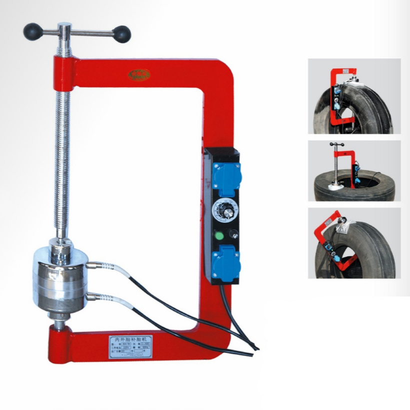 Point Vulcanizing Vulcanizer Tyre Vulcanize Rubber Tire Patch Press Truck Machine