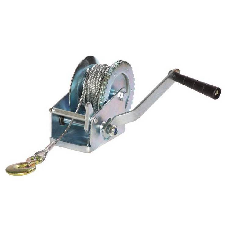 Industrial portable lifting hand operated winch manual hand winch 1200lbs