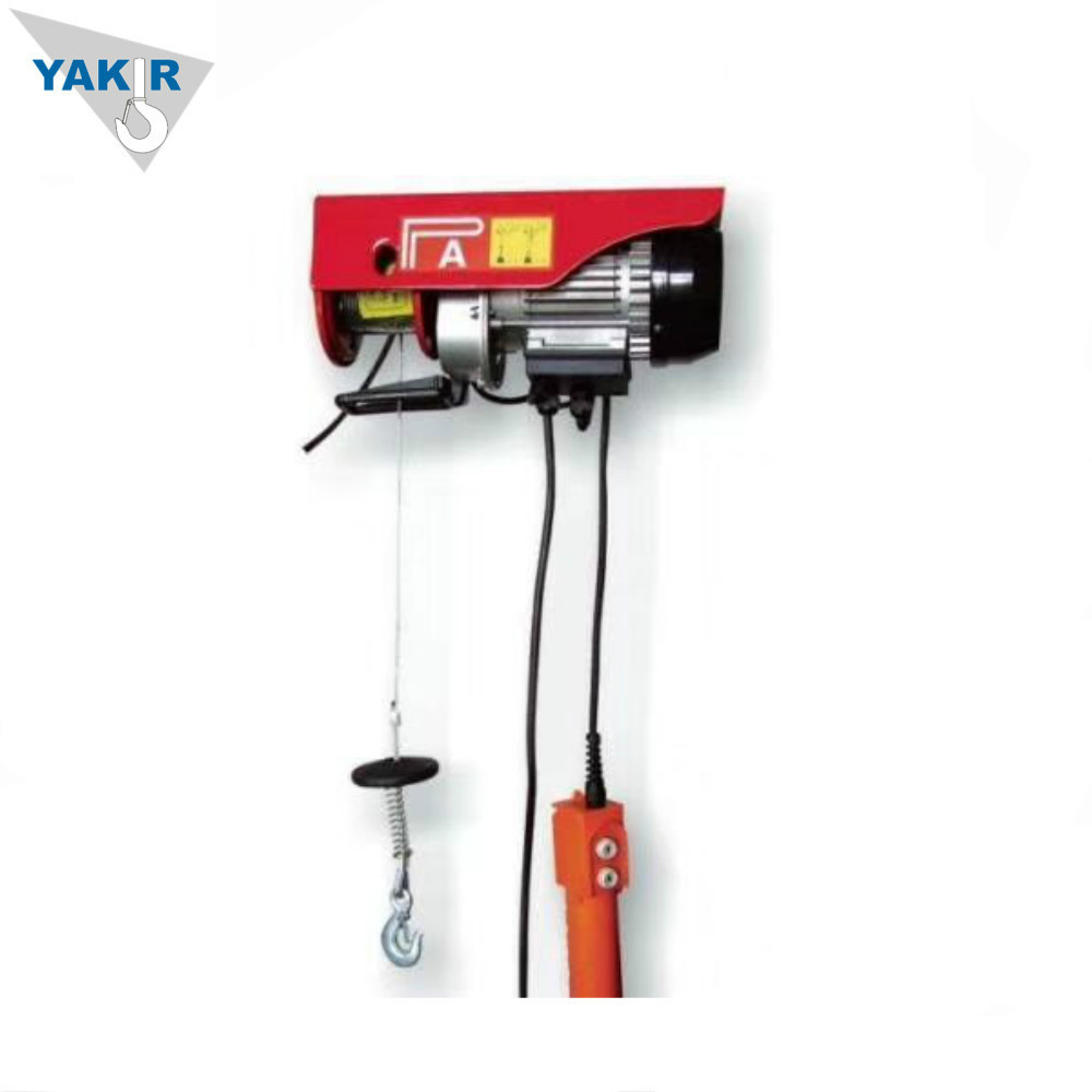 Portable wire rope small winch PA1000 kg mini electric hoist