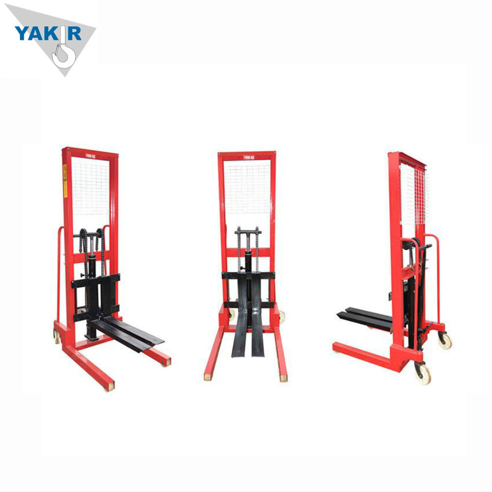 Hydraulic hand operated forklift manual lifter forklift