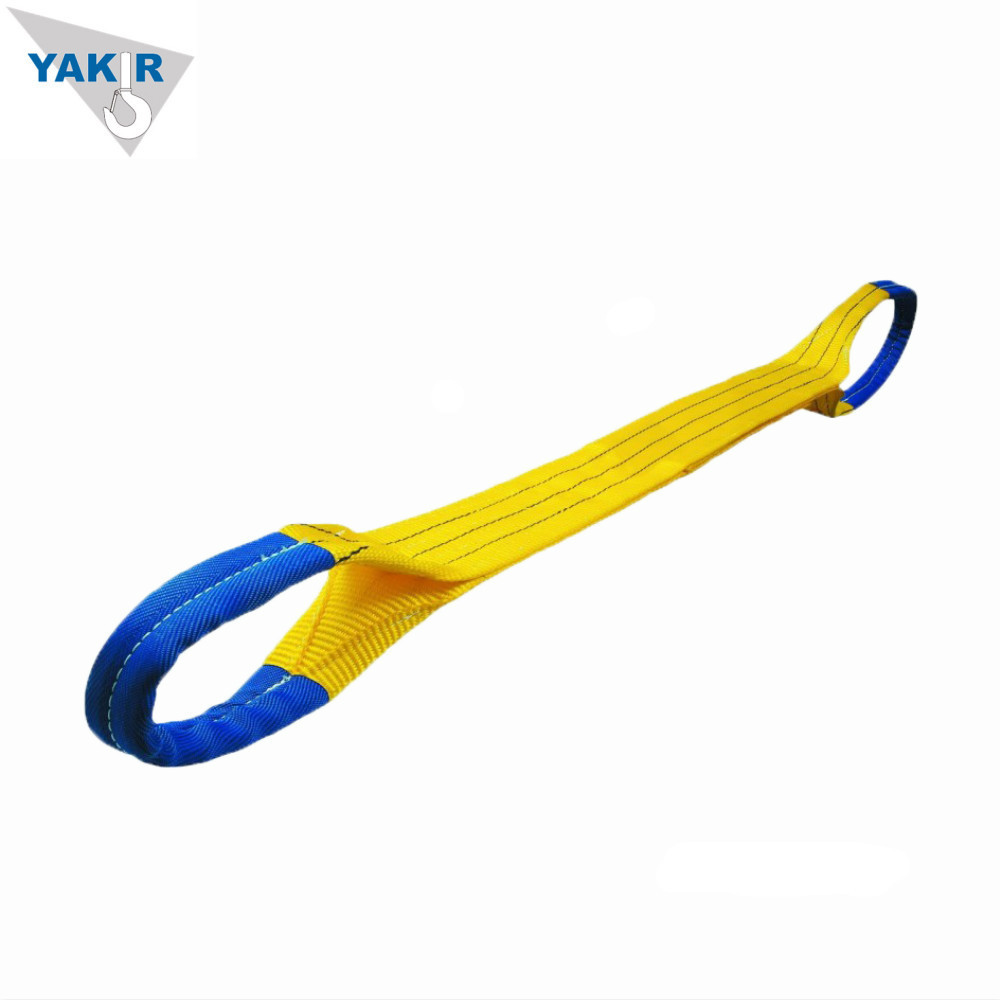 Polyester 5 ton webbing sling belt type/acid resistant slings/nylon lifting sling