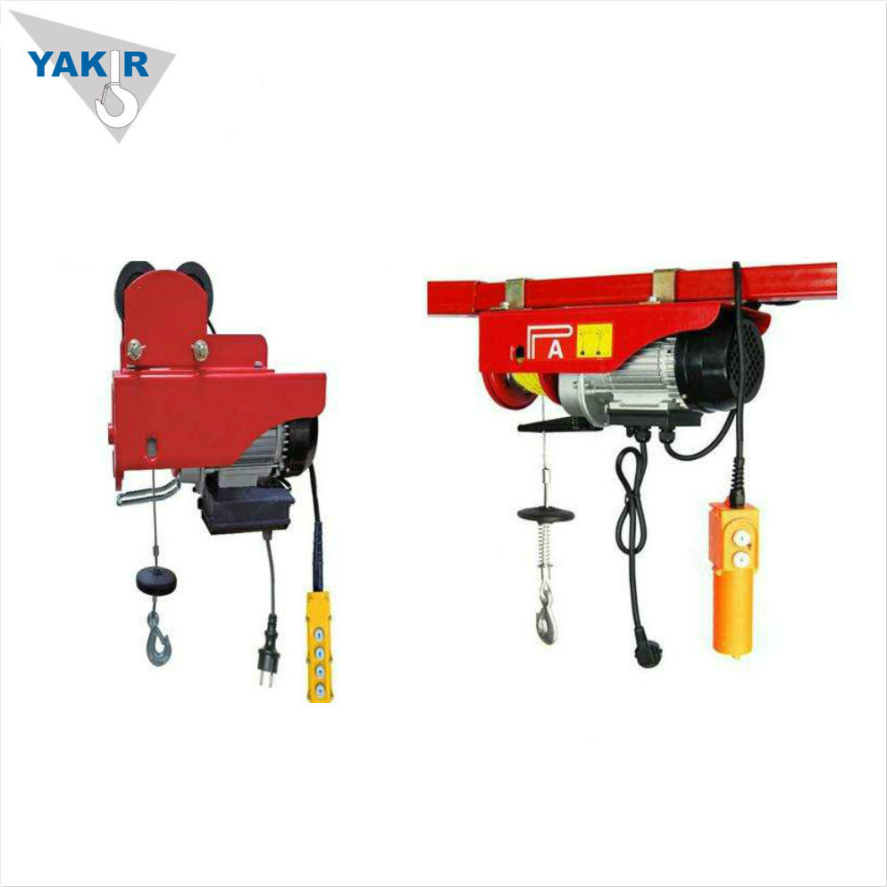 Portable wire rope small winch PA1000 kg mini electric hoist