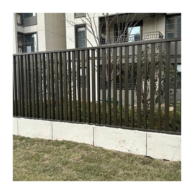 Cheap High Quality Designs Aluminum Picket Fence Metal Wrought Iron Fence Panels