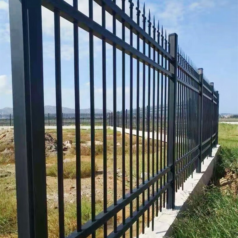 Cheap High Quality Designs Aluminum Picket Fence Metal Wrought Iron Fence Panels