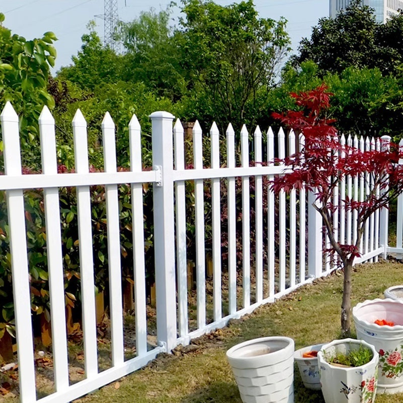 Plastic white pvc fence cheap pvc horse fence