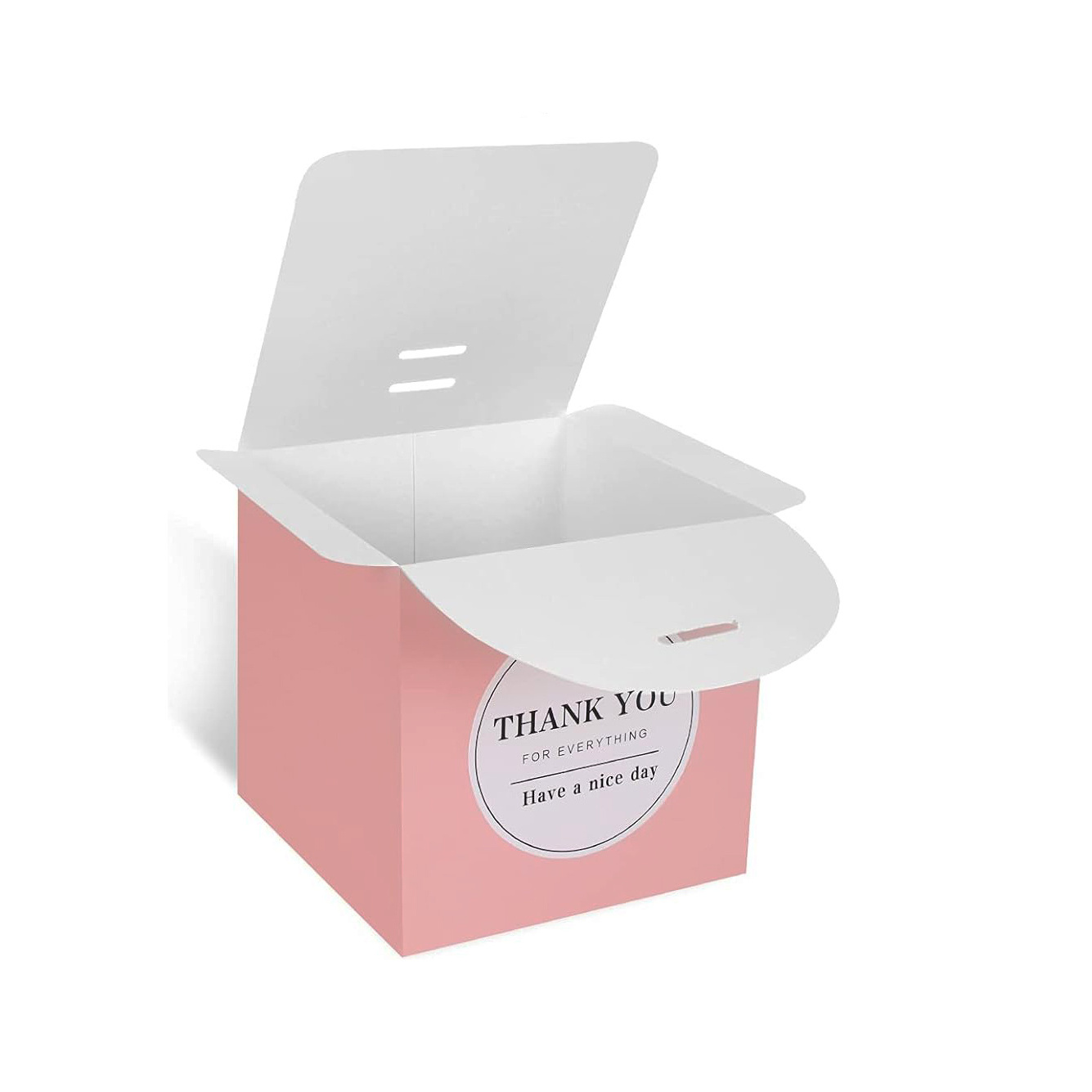 Pink wedding party favors Delicate candy birthdays Valentine's Day gift Small packaging candle box custom Party gift box