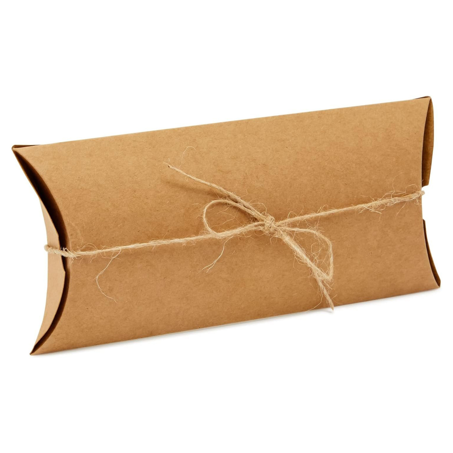 DIY treats candy handmade gifts foldable box packaging Rectangular custom logo kraft Burrito food Pillow paper box