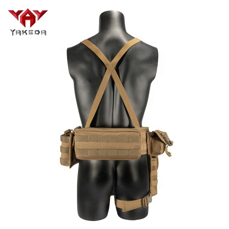 yakeda X-shaped Girdle chest rig combat training Tactical Vest Crossbody Chest Rig