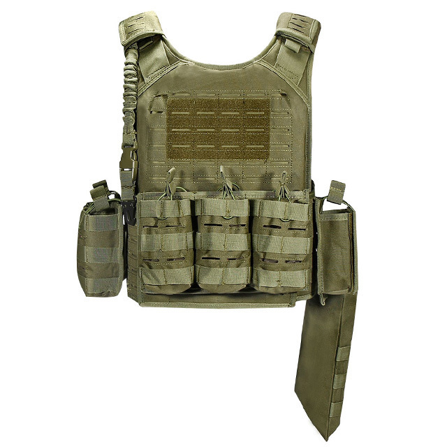 Yakeda Heavy Duty Vest Combat Training Molle Safety Jacket Uniform Equipment Plate Carrier Mag Pouches Men Tactical Vest