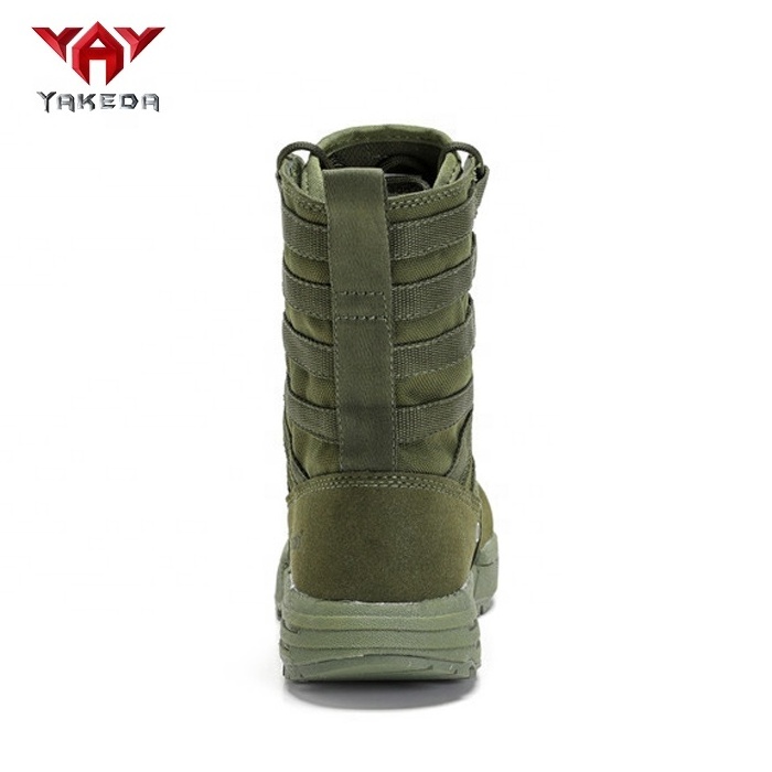 Yakeda High Ankle Men Combat Shoes Outdoor Desert Training Botas Askeri Bot Black Green Safety Men Women Tactical Boots