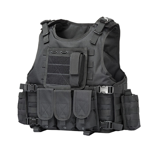 YAKEDA Hunter Safety Vest Fishing Plate Carrier Molle Camo Style Combat Training Pouches Chaleco Tactico Tactical Vest