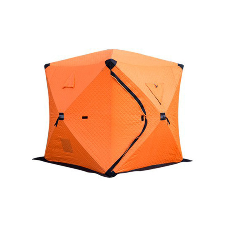 Yakeda Ice Fishing Tent Camping Outdoor Keep Warm Fast Open Tactical Training Durable Tent Winter Ice Fishing Tent Hunting