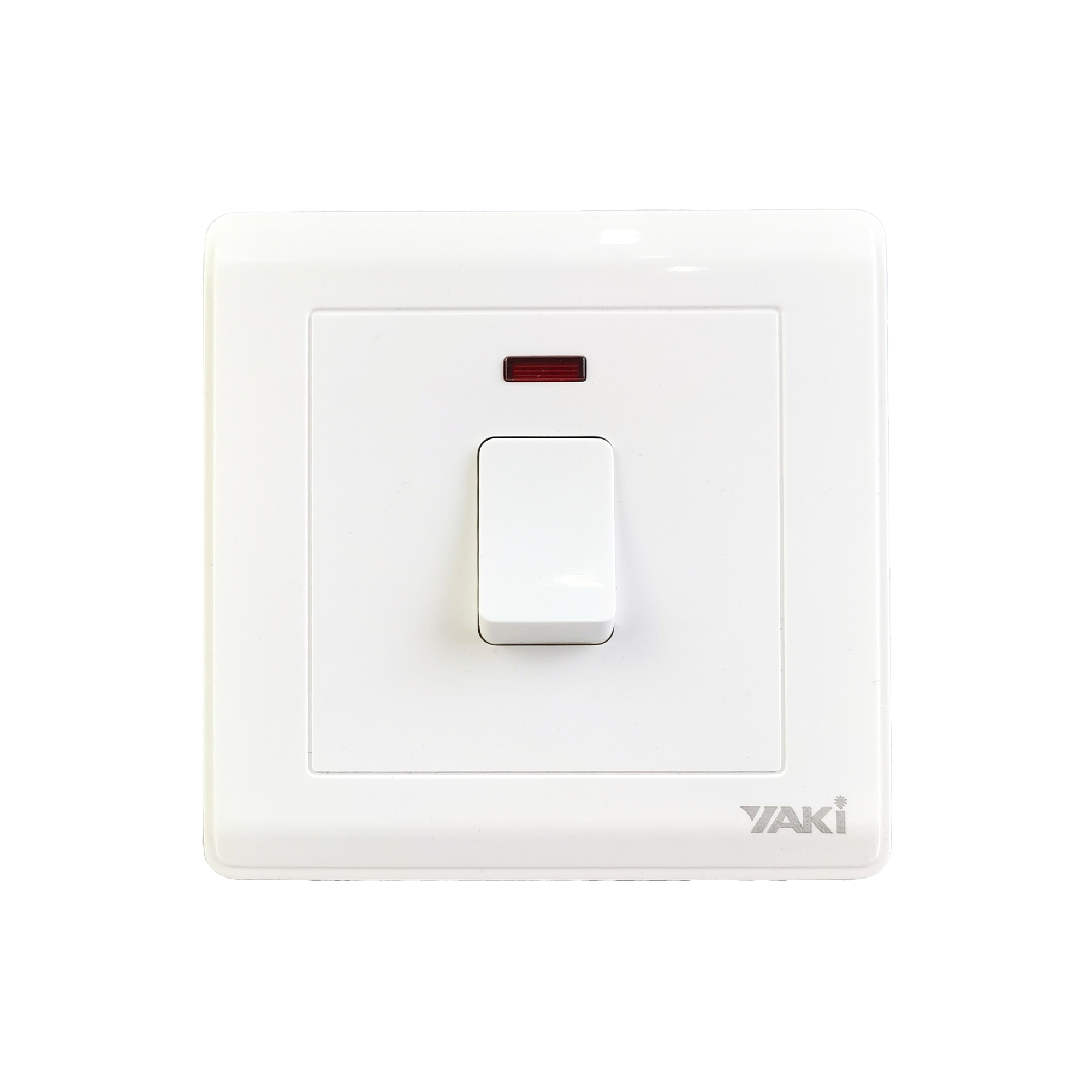 YAKI White Water Heater Switch Very Popular High Power Control Air Conditioner Water Heater Switch UK Standard 20A Wall Switch