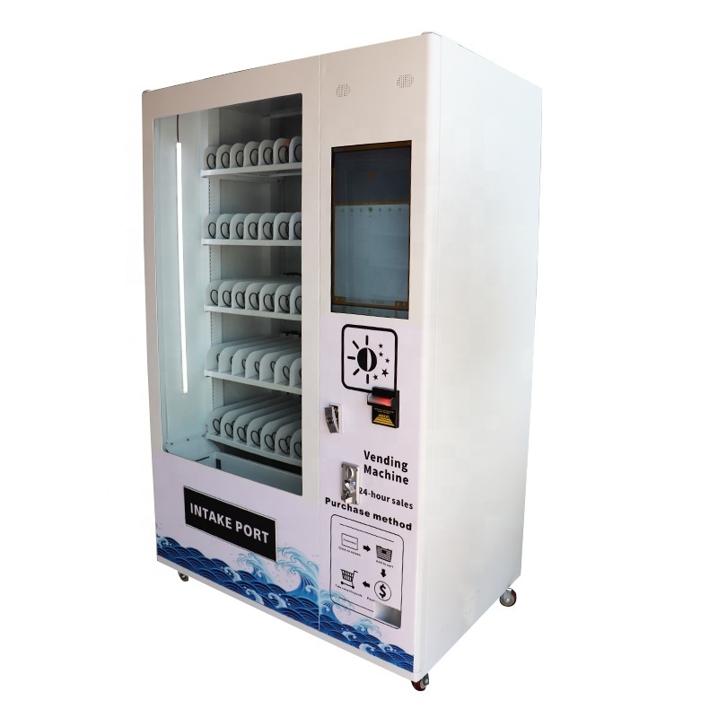 In Pakistan  Cheap  Refrigeration Vending Machine Locker Alcohol Wine Beer Water Drink Vending Machine Snack