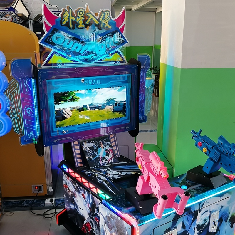 Electronic Alien Game Board Classic Pub Shooting Gun Arcade/Shooting Arcade Game Machine/Shooting Arcade