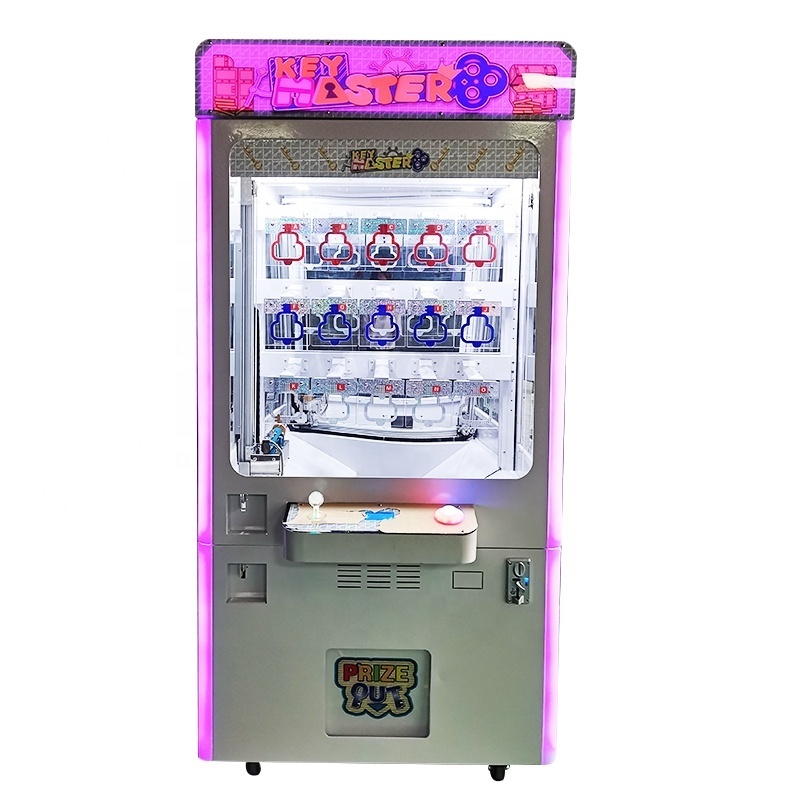 Coin Operated Prize Game 15 Holes Key Master Game Arcade/Key Master Card Dispenser/Maquina Key Master Mini