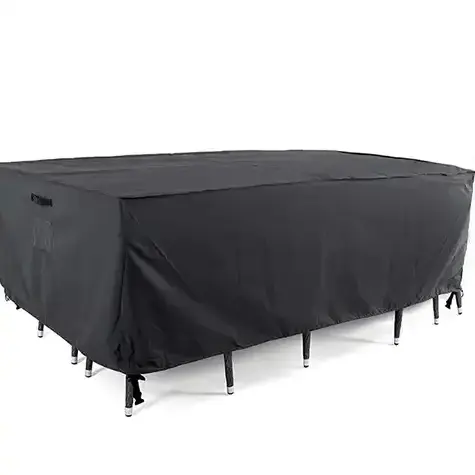 customized Waterproof Dust-proof Black Oxford Outdoor Patio outdoor furniture covers winter