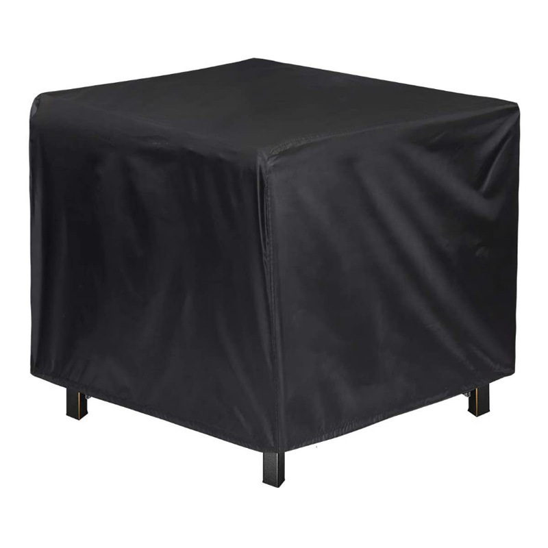 Foldable Outdoor Garden Heavy Duty Table Cover Oxford Waterproof Dustproof Rectangle Fire Pit Cover