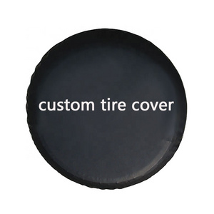 Customized Oxford Automobile Tyre Cover Vehicle Wheel Protector Waterproof UV-anti Spare Tire Cover