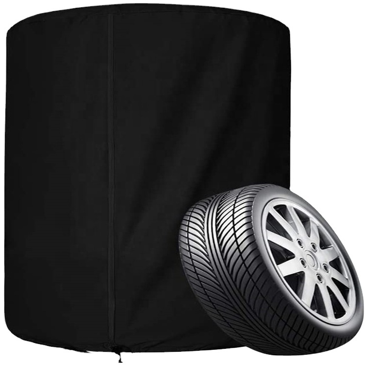 Factory Direct Sales Custom Logo Tyre Cover Various Size Print Design Car Spare Tire Covers