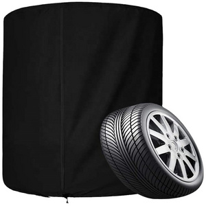 Factory Direct Sales Custom Logo Tyre Cover Various Size Print Design Car Spare Tire Covers