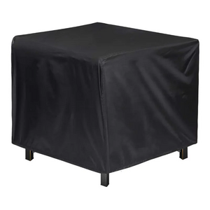 Fire Pit Table Cover Foldable Outdoor Garden Oxford Waterproof Dustproof Rectangle Fire Pit Cover