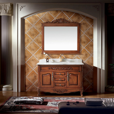 Best-selling High quality modern style solid wood vanity bathroom cabinet vanity