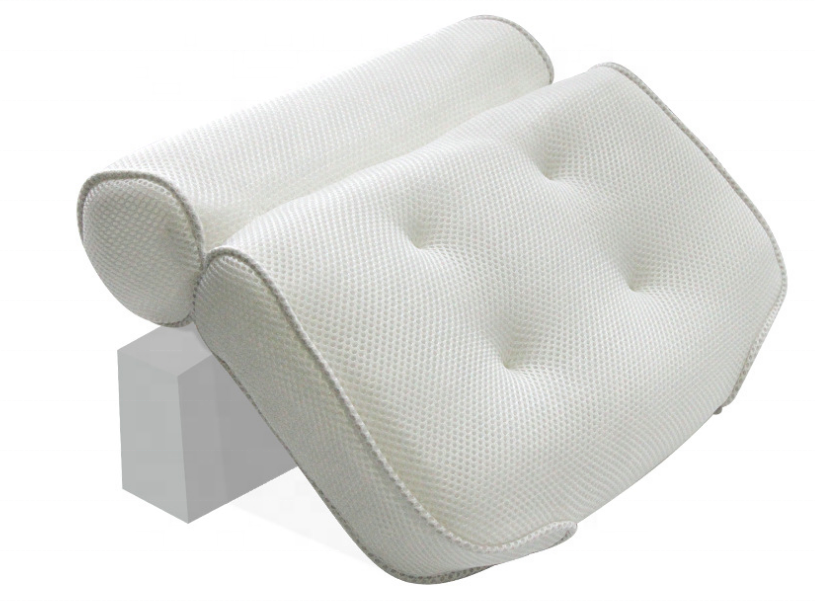 Bathtub Spa Pillow For Head Neck Shoulder Back Support and Relax Spa Cushion Non Slip Bath Pillow