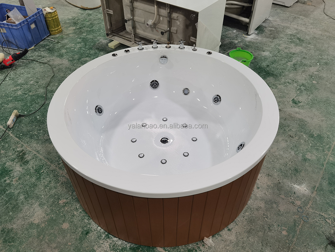 fiberglass hot tub shells round whirlpool home sex massage hot chinese round outdoor spa bathtub hydromassage